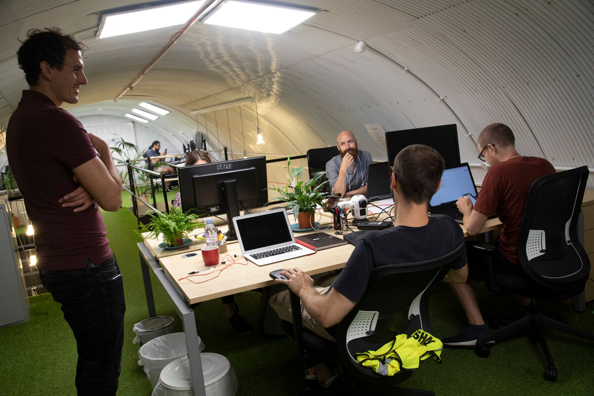 Entocycle located near Tower Bride and London Bridge in London, produces protein from the larvae of the black soldier fly. Keiran Olivares Whitaker is the CEO.