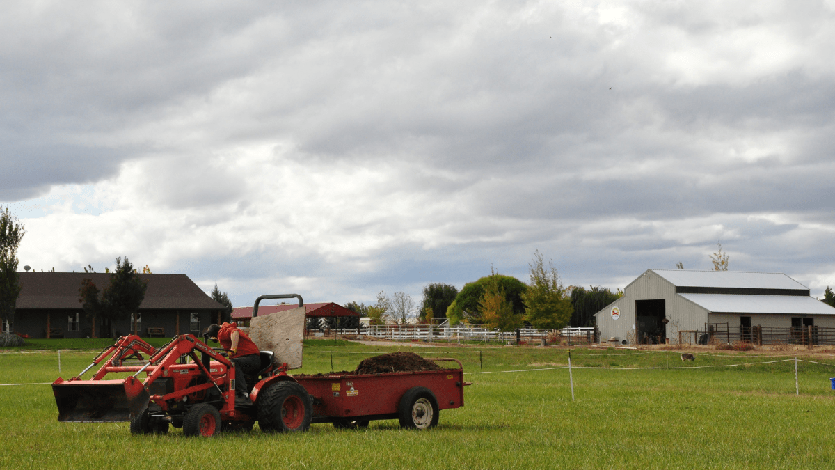 "Compost spreading"