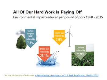 "Environmental impact of pork"