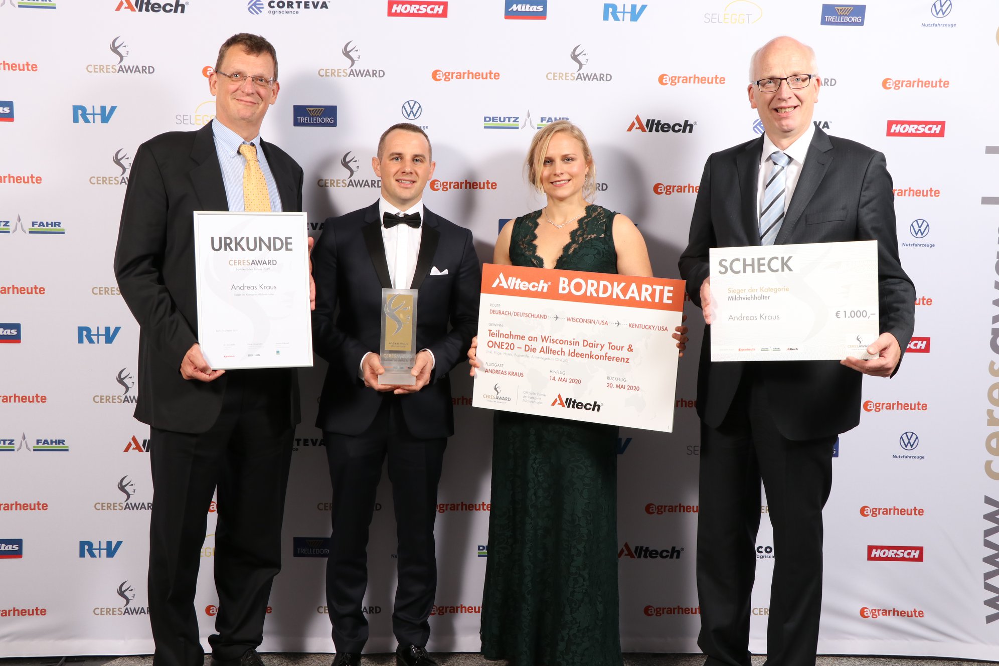 Kategorie Milchviehhalter Gewinner Andreas Kraus