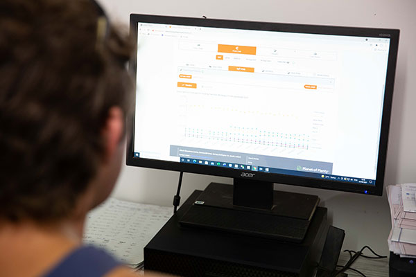 InTouch dashboard