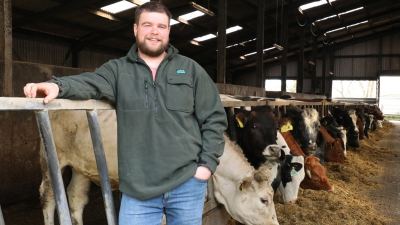 Rhodri Evans at Home Farm near Fishguard
