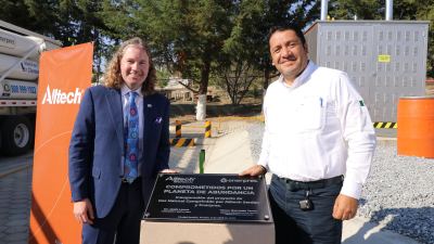 Alltech inaugura su primer sistema de energía renovable y adopta el uso de gas natural comprimido en su planta de Serdán en México 