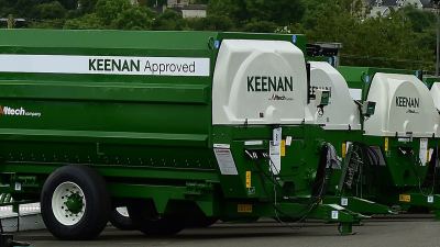 Approved and used KEENAN feeder wagons