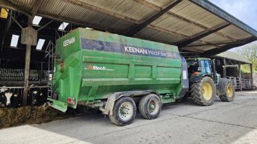 KEENAN MechFiber380+ on David Clarke's farm - cows.ie
