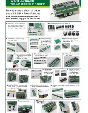 KEENAN Papercraft Instructions thumbnail image